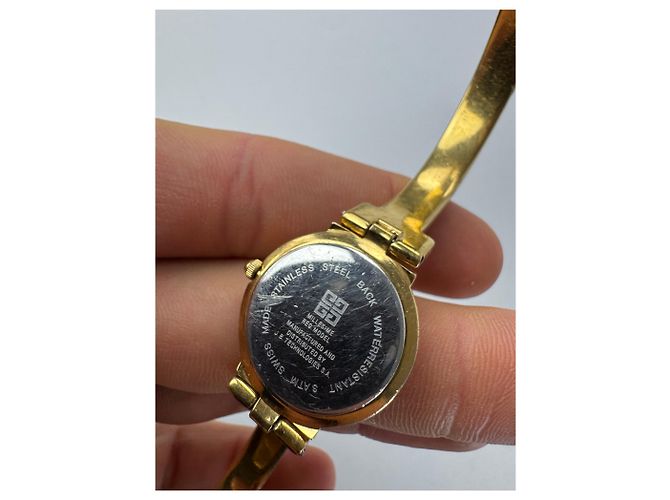 Orologio al quarzo placcato oro vintage Givenchy D'oro - vista 8