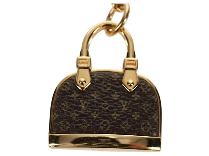 LOUIS VUITTON Monogramma Iconico Alma Charm Portachiavi M01799 LV Auth 128542M - vista 2