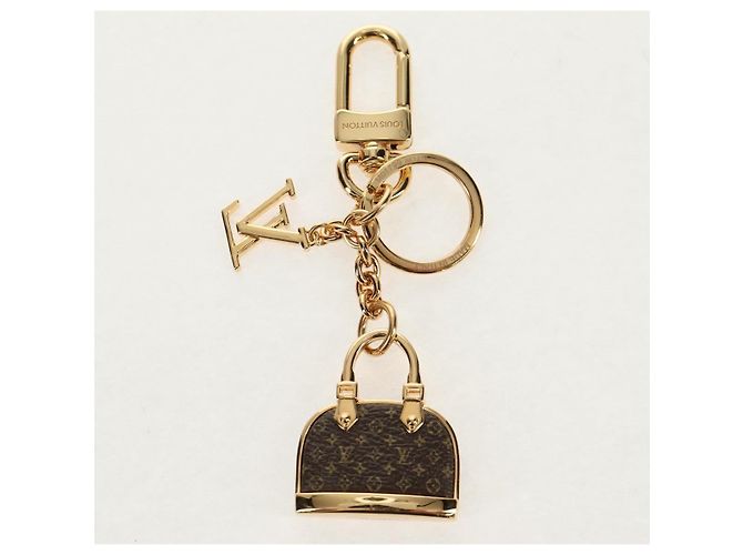 LOUIS VUITTON Monogramma Iconico Alma Charm Portachiavi M01799 LV Auth 128542M - vista 6