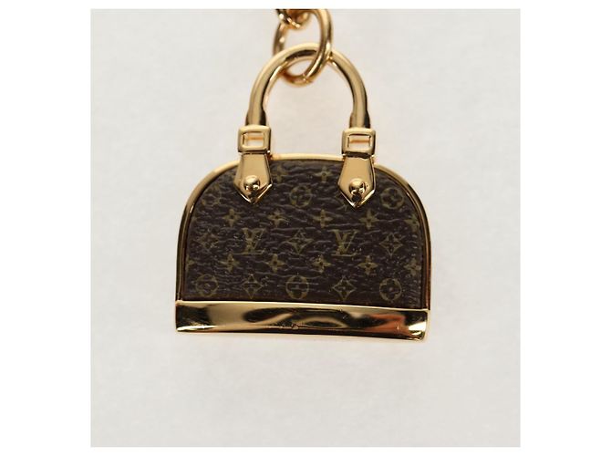 LOUIS VUITTON Monogramma Iconico Alma Charm Portachiavi M01799 LV Auth 128542M - vista 7
