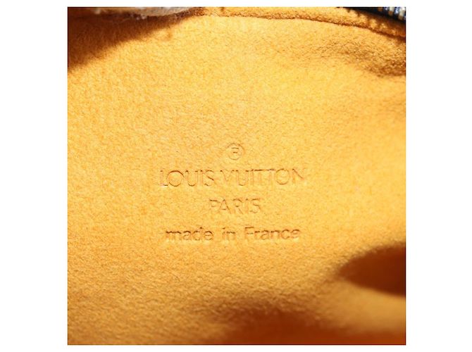 LOUIS VUITTON Pochette Monogram Denim Trousse Speedy GM Blu M95081 LV Auth 153581V - vista 15
