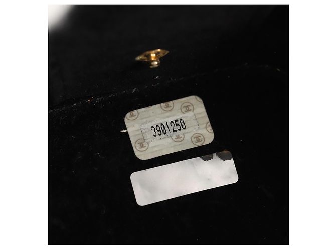 Boîte à bijoux CHANEL COCO Marque Étui Bijoux Cuir Caviar Bleu Or CC Auth 152911V Doré - vue 21
