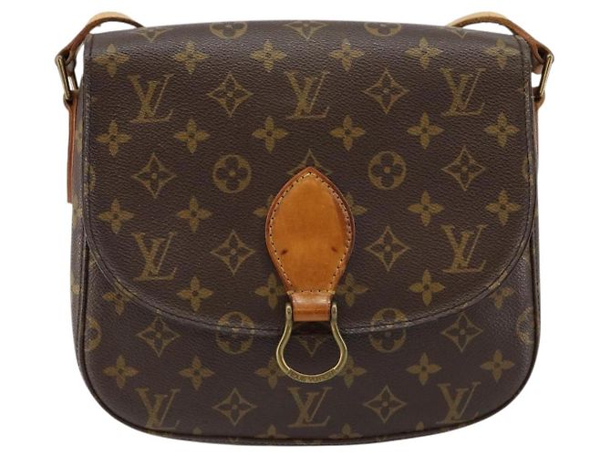 LOUIS VUITTON Monogram Saint Cloud GM Schultertasche M51242 LV Auth 146401 Monogramm - Ansicht 13