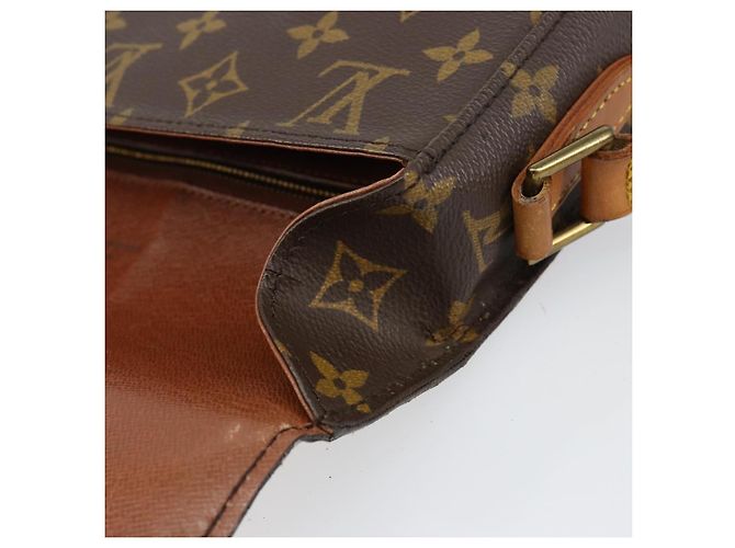 LOUIS VUITTON Monogram Saint Cloud GM Schultertasche M51242 LV Auth 146401 Monogramm - Ansicht 9