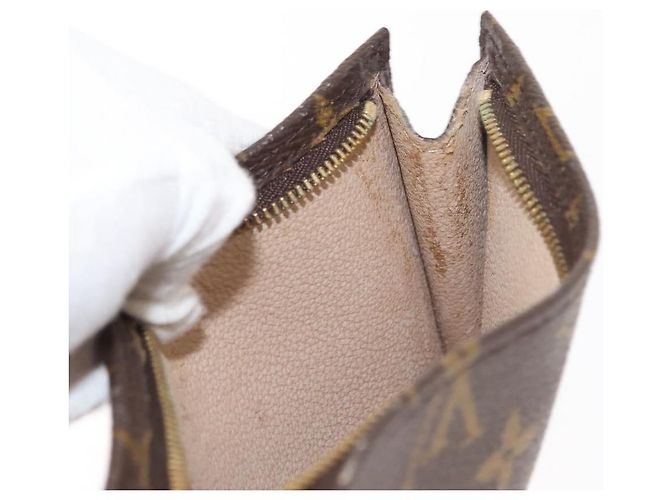 Bucket LOUIS VUITTON Monograma Cubo PM Bolsa de Accesorios LV Auth 150301 - vista 11
