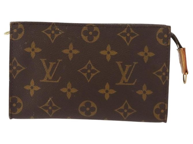 Bucket LOUIS VUITTON Monograma Cubo PM Bolsa de Accesorios LV Auth 150301 - vista 13