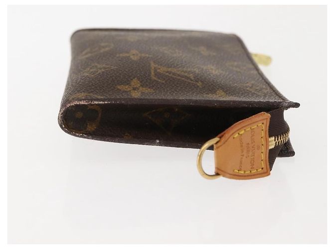 Bucket LOUIS VUITTON Monograma Cubo PM Bolsa de Accesorios LV Auth 150301 - vista 3