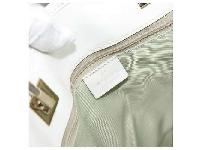 Borsa Tote GG Canvas Gucci Menta Oro 002 1098 3444 Auth gh1620 D'oro Verde - vista 17