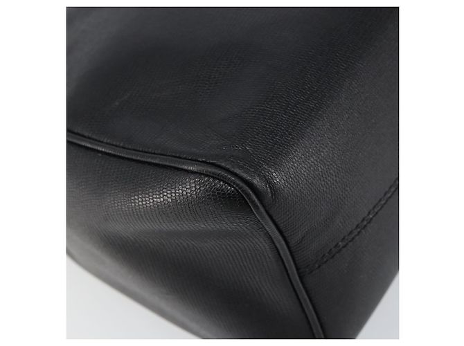 Céline Borsa a Spalla CELINE Circle in Pelle Nera e Oro Auth 159233 Nero D'oro - vista 14