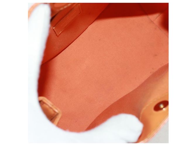 LOUIS VUITTON Epi Mandala PM Shoulder Bag Orange Mandarin M5893H LV Auth ka1219 Grey - view 11