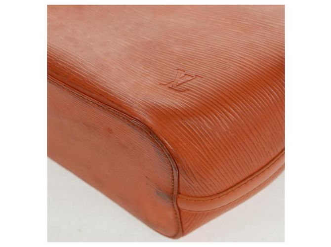LOUIS VUITTON Epi Mandala PM Shoulder Bag Orange Mandarin M5893H LV Auth ka1219 Grey - view 14