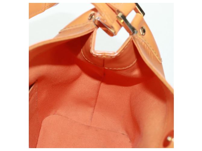 LOUIS VUITTON Epi Mandala PM Shoulder Bag Orange Mandarin M5893H LV Auth ka1219 Grey - view 18