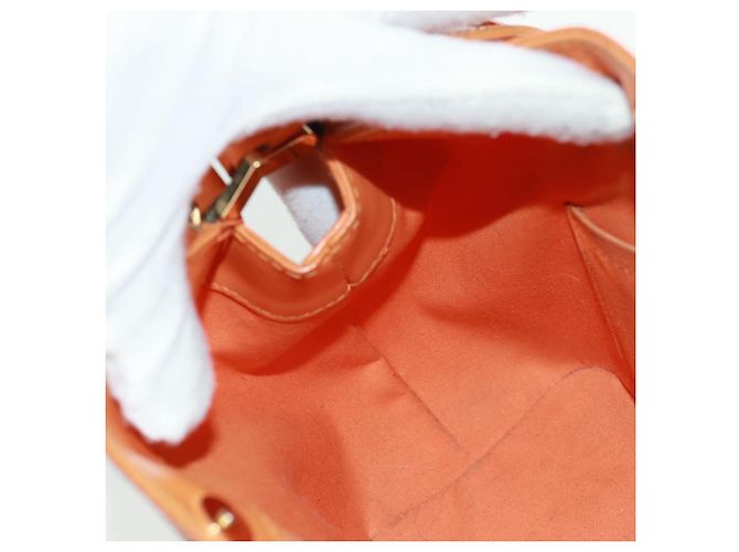 LOUIS VUITTON Epi Mandala PM Shoulder Bag Orange Mandarin M5893H LV Auth ka1219 Grey - view 19