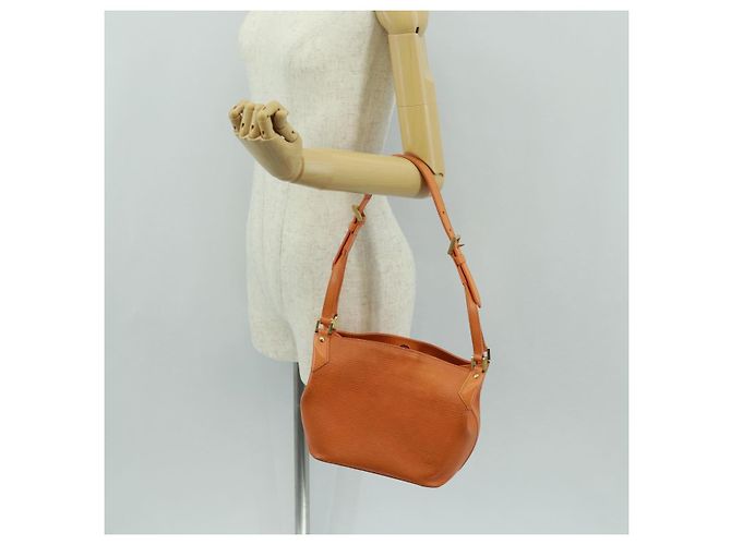 LOUIS VUITTON Epi Mandala PM Shoulder Bag Orange Mandarin M5893H LV Auth ka1219 Grey - view 21
