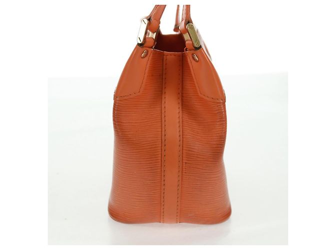 LOUIS VUITTON Epi Mandala PM Shoulder Bag Orange Mandarin M5893H LV Auth ka1219 Grey - view 4
