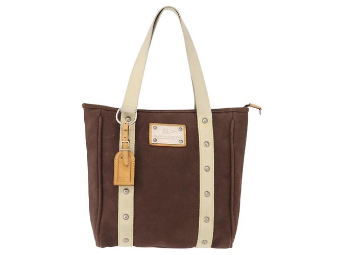 LOUIS VUITTON Antigua Cabas PM Borsa Tote Marrone LV Auth 151843 - vista 13