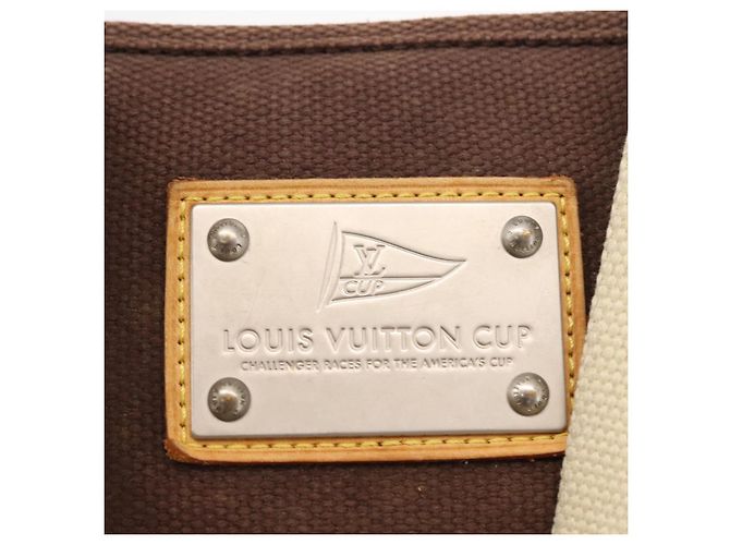 LOUIS VUITTON Antigua Cabas PM Borsa Tote Marrone LV Auth 151843 - vista 17