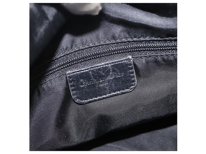 Borsa a mano in tela Trotter Christian Dior blu Auth ar13752 Blu navy - vista 17