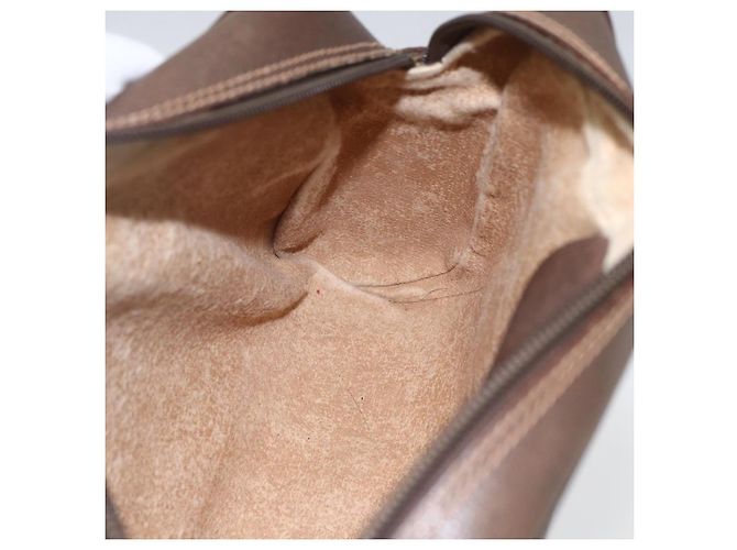 Borsa a Spalla Gucci GG Supreme Web Sherry Line PVC Beige 56 02 087 Auth ep12559 - vista 20