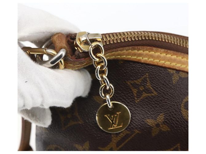 LOUIS VUITTON Borsa Tote Monogram Palermo PM M40145 LV Auth BA9304 Monogramma - vista 10