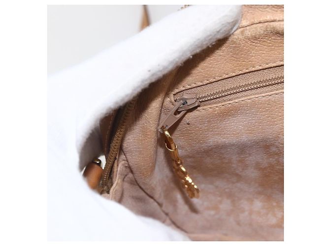 Gucci Borsa a Spalla Micro GG Supreme PVC Beige Oro 007 113 0095 Auth ka1300 D'oro - vista 18