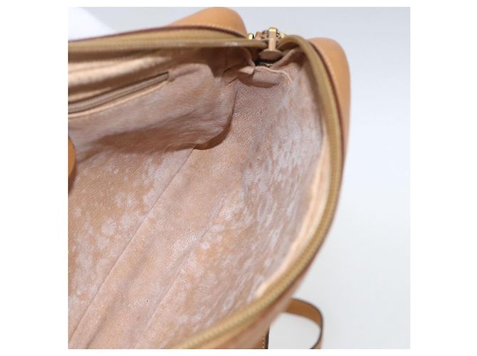 Gucci Borsa a Spalla Micro GG Supreme PVC Beige Oro 007 113 0095 Auth ka1300 D'oro - vista 19