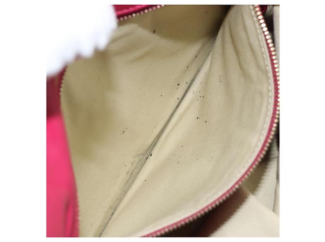 VALENTINO Rock Nieten Tote Bag Leder 2in1 Rosa Gold Auth BA9403 Pink Golden - Ansicht 23