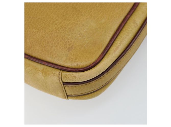 CARTIER Borsa a Spalla Must Line Pelle Oro Giallo Auth BA9382 D'oro - vista 15