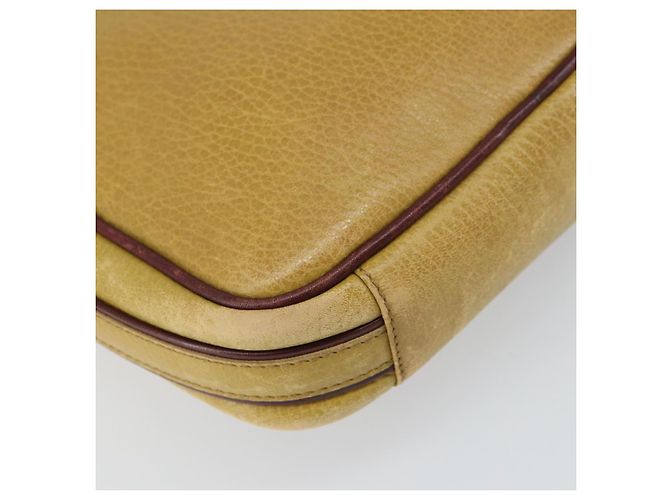 CARTIER Borsa a Spalla Must Line Pelle Oro Giallo Auth BA9382 D'oro - vista 16