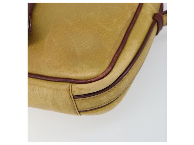 CARTIER Borsa a Spalla Must Line Pelle Oro Giallo Auth BA9382 D'oro - vista 9