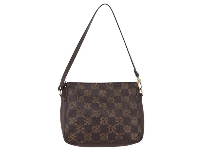 Beauty Case Louis Vuitton Damier Canvas Marrone - vista 2
