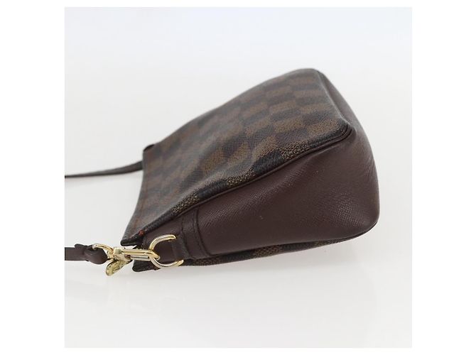 Beauty Case Louis Vuitton Damier Canvas Marrone - vista 3
