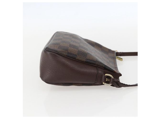 Beauty Case Louis Vuitton Damier Canvas Marrone - vista 4