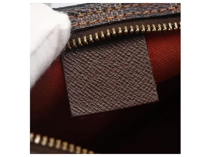 Beauty Case Louis Vuitton Damier Canvas Marrone - vista 6