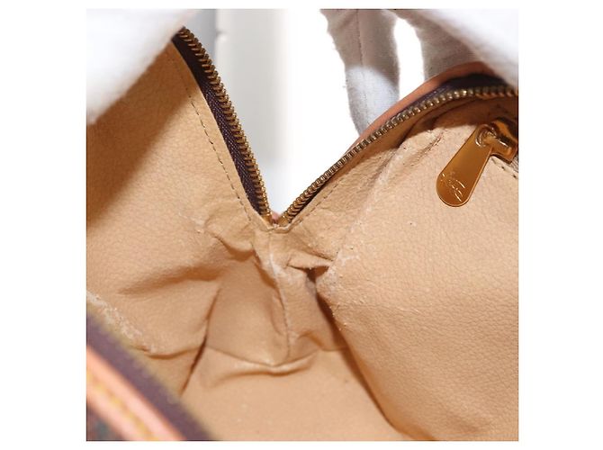 Borsa a Spalla ETRO in Pelle Bordeaux con Motivo Paisley, Oro, Auth am10326 D'oro Bordò - vista 19