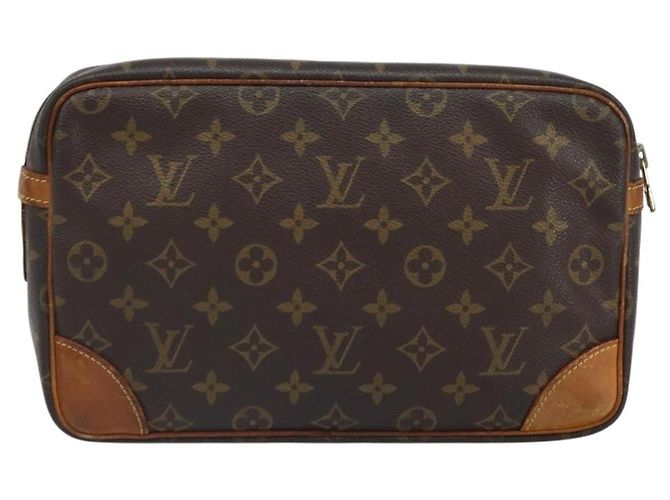 LOUIS VUITTON Monogram Compiegne 28 Clutch Bag M51845 LV Auth BA9307 - view 2