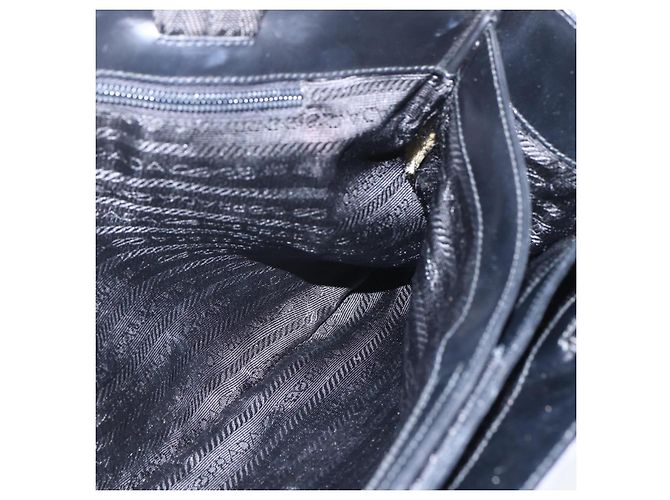 PRADA Sports Backpack Canvas Black Silver Auth 160521 Silvery - view 19