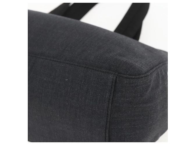 PRADA Sports Backpack Canvas Black Silver Auth 160521 Silvery - view 9