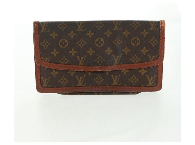 LOUIS VUITTON Pochette Dam GM Monogram Borsa Clutch 2 Set M51810 LV Auth ka1361 Monogramma - vista 11