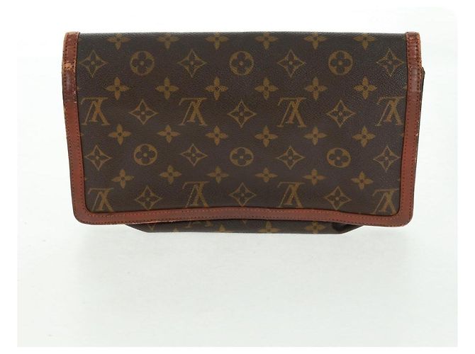 LOUIS VUITTON Pochette Dam GM Monogram Borsa Clutch 2 Set M51810 LV Auth ka1361 Monogramma - vista 12