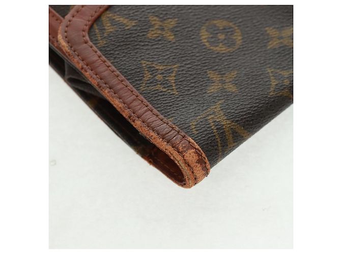 LOUIS VUITTON Pochette Dam GM Monogram Borsa Clutch 2 Set M51810 LV Auth ka1361 Monogramma - vista 15