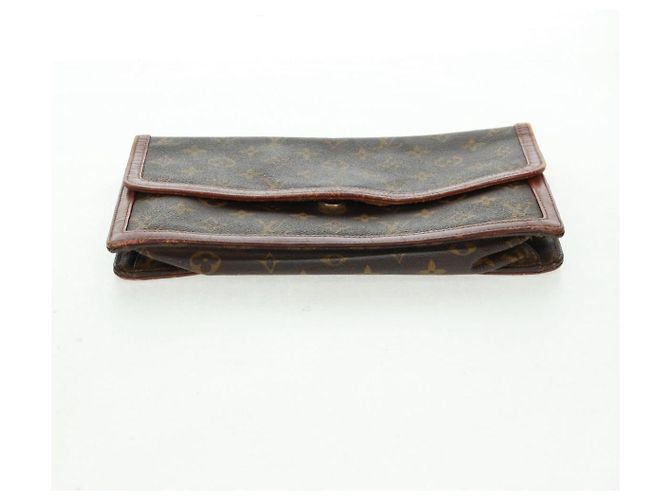 LOUIS VUITTON Pochette Dam GM Monogram Borsa Clutch 2 Set M51810 LV Auth ka1361 Monogramma - vista 16