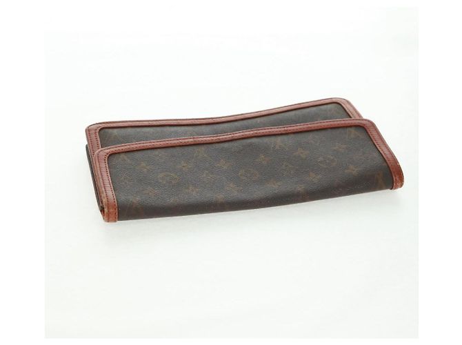 LOUIS VUITTON Pochette Dam GM Monogram Borsa Clutch 2 Set M51810 LV Auth ka1361 Monogramma - vista 5