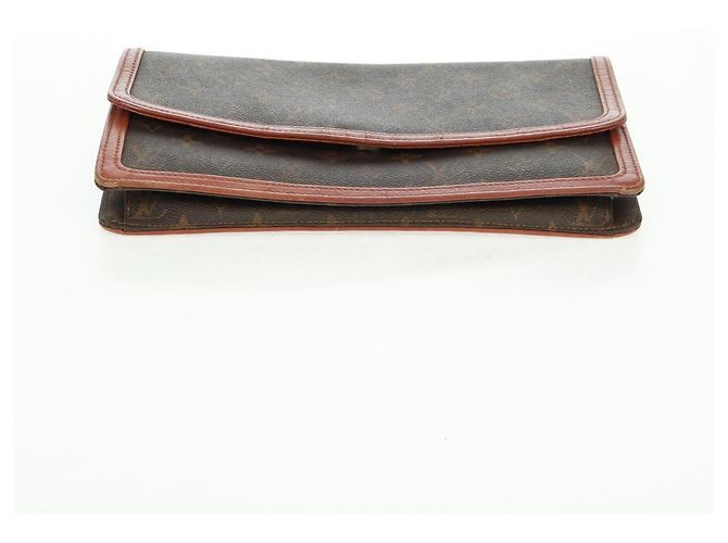 LOUIS VUITTON Pochette Dam GM Monogram Borsa Clutch 2 Set M51810 LV Auth ka1361 Monogramma - vista 7