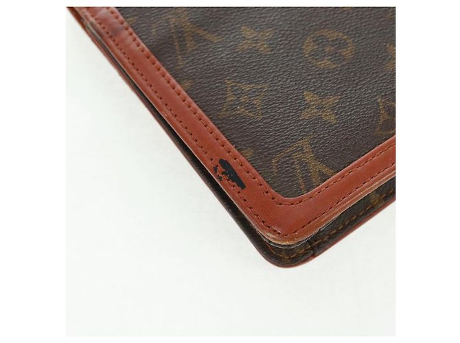 LOUIS VUITTON Pochette Dam GM Monogram Borsa Clutch 2 Set M51810 LV Auth ka1361 Monogramma - vista 8