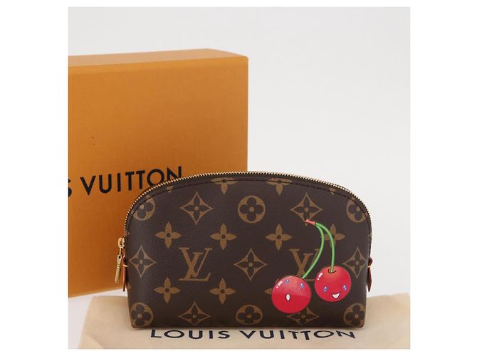 LOUIS VUITTON Monogramm Kirsche Kosmetiktäschchen PM M13766 LV Auth BA9228SM - Ansicht 12