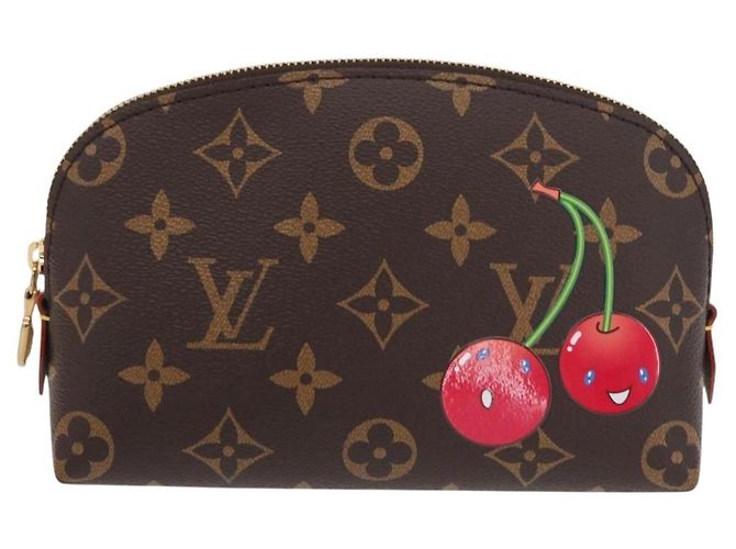 LOUIS VUITTON Monogramm Kirsche Kosmetiktäschchen PM M13766 LV Auth BA9228SM - Ansicht 13