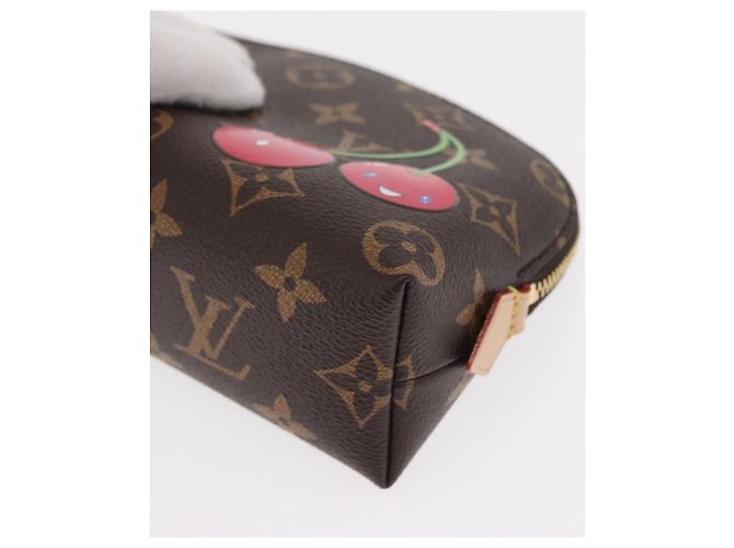 LOUIS VUITTON Monogramm Kirsche Kosmetiktäschchen PM M13766 LV Auth BA9228SM - Ansicht 14