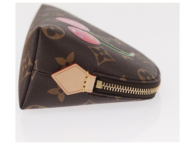 LOUIS VUITTON Monogramm Kirsche Kosmetiktäschchen PM M13766 LV Auth BA9228SM - Ansicht 3