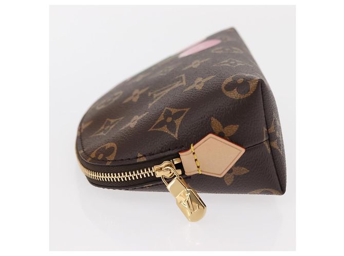 LOUIS VUITTON Monogramm Kirsche Kosmetiktäschchen PM M13766 LV Auth BA9228SM - Ansicht 4
